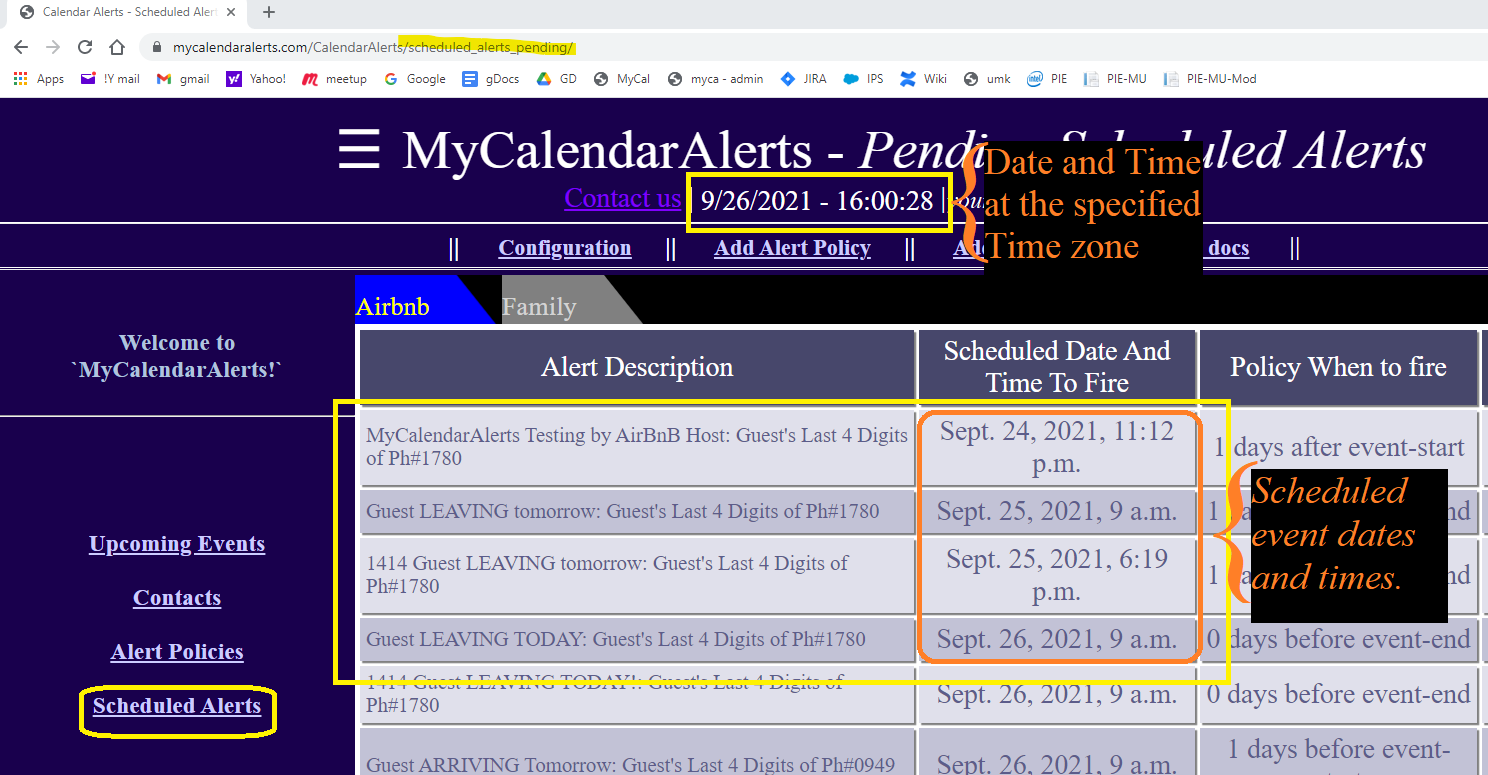 AirBnB calendar download